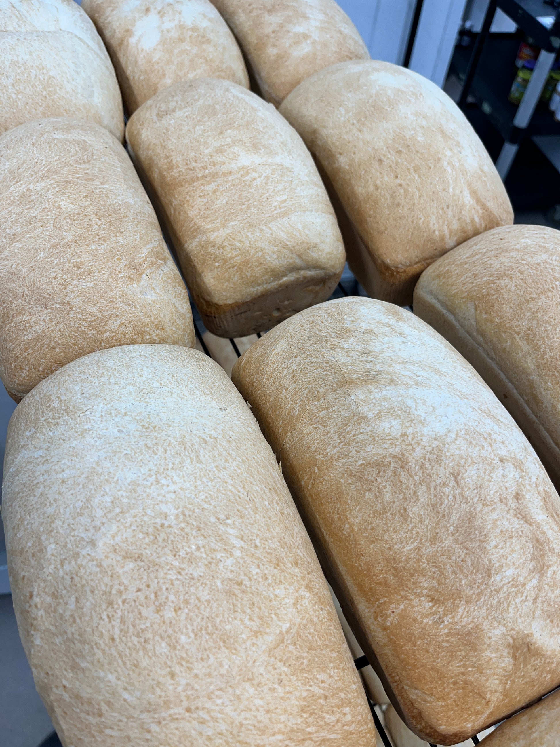 Low Crab Frshly Cooked Bread Coming Out Of The Oven