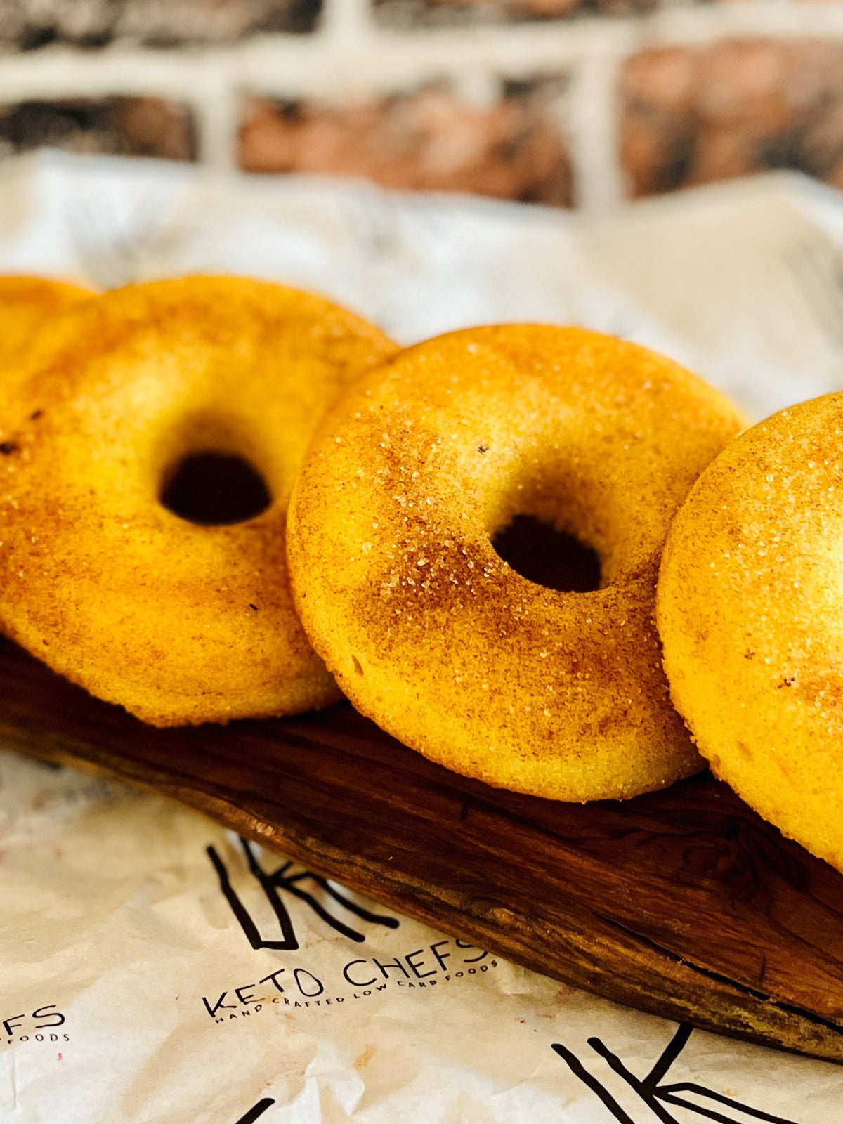 4x 100g Izzy’s Keto Cinnamon Ring Doughnuts (FREEZER FRIENDLY)