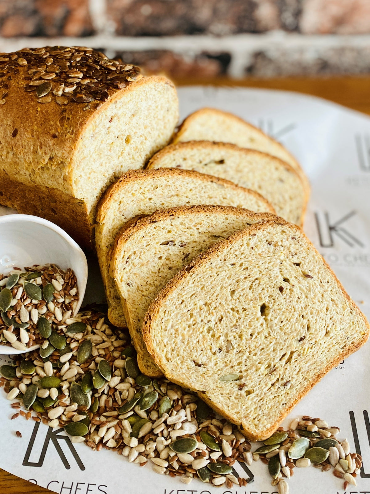 Ultra Low Carb Multiseed Rustic loaf 700G (FREEZER FRIENDLY) (PRESLICED)